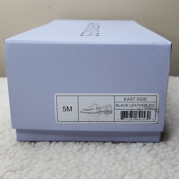 NIB Aerosole Comfortable Women's Loafer in Black Genuine Leather Size 5 - Picture 8 of 8